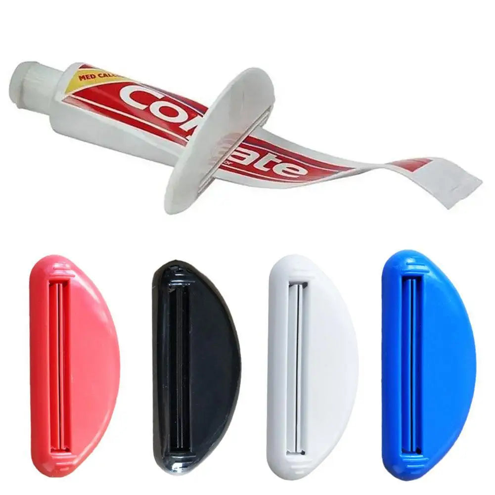Manual Toothpaste Tube Squeezer - Multi-Purpose Cream & Paste Dispenser Clip