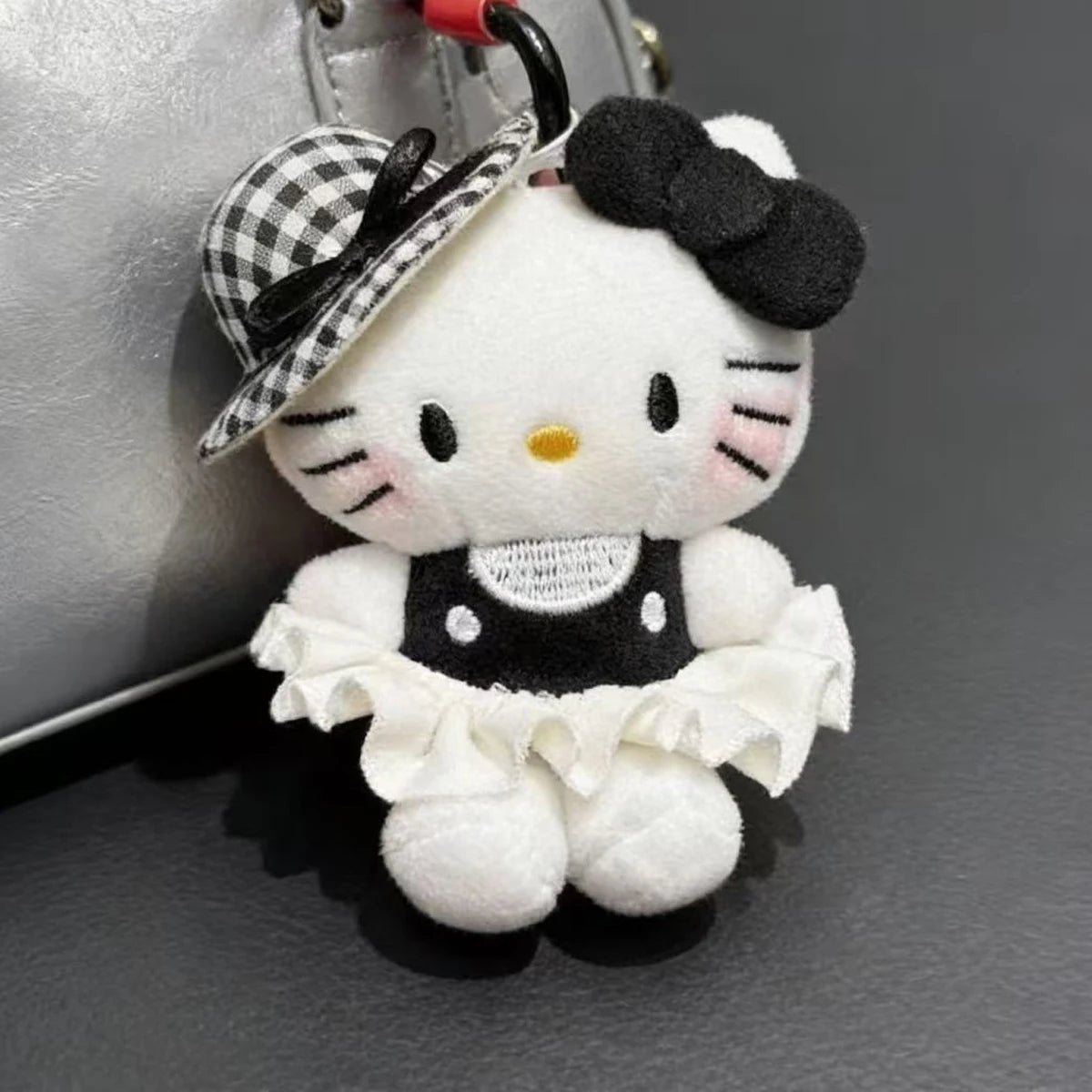 Hello Kitty Keychain - Sanrio Kawaii Pendant Doll with Sunglasses Backpack Charm