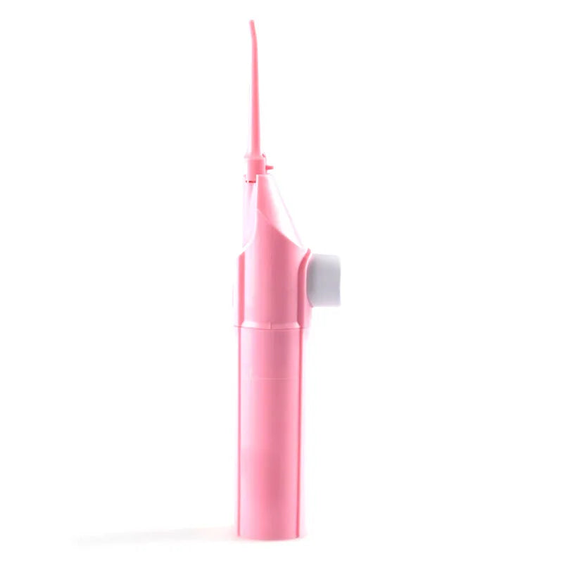 Portable Water Flosser - Manual High Pressure Oral Irrigator for Teeth Cleaning