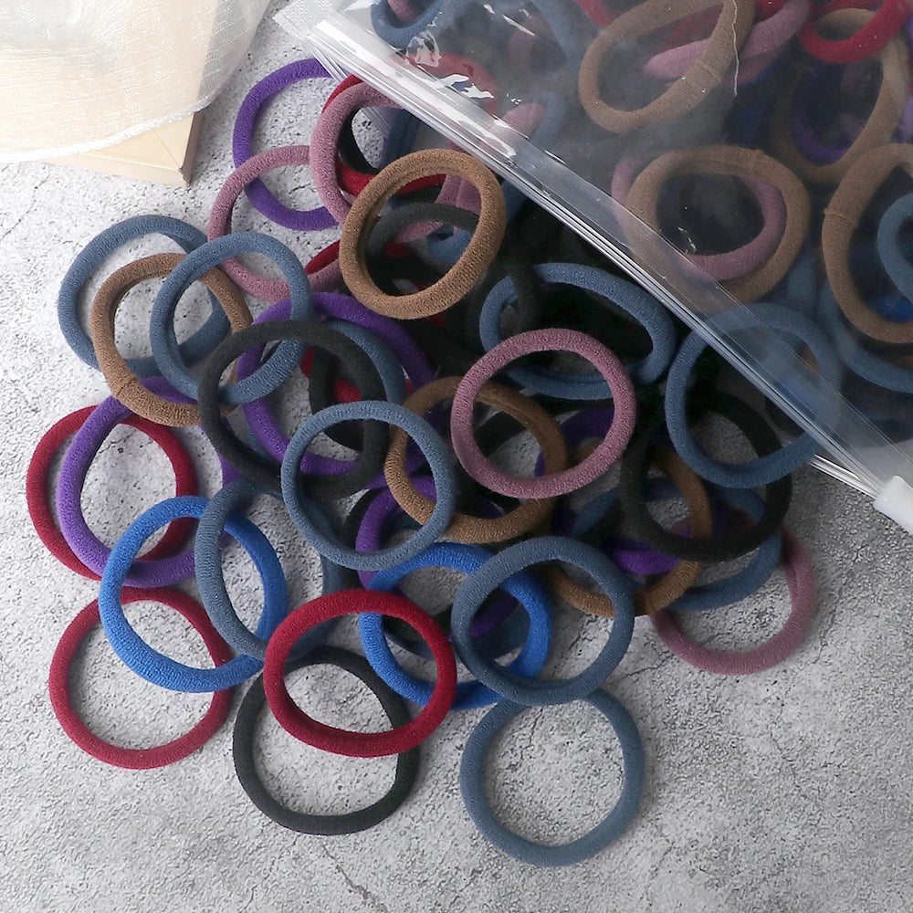 Basic Hair Bands – Solid Color Elastic Headbands for Women & Girls | Everyday Essential