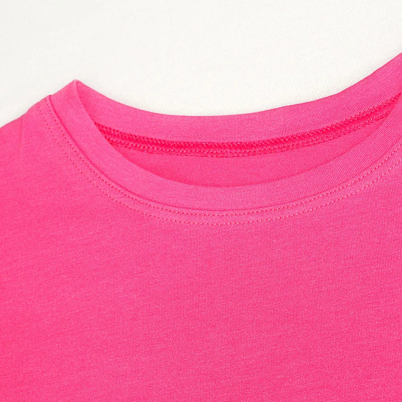 Toddler Girl Cotton T-Shirt Floral Print Tee