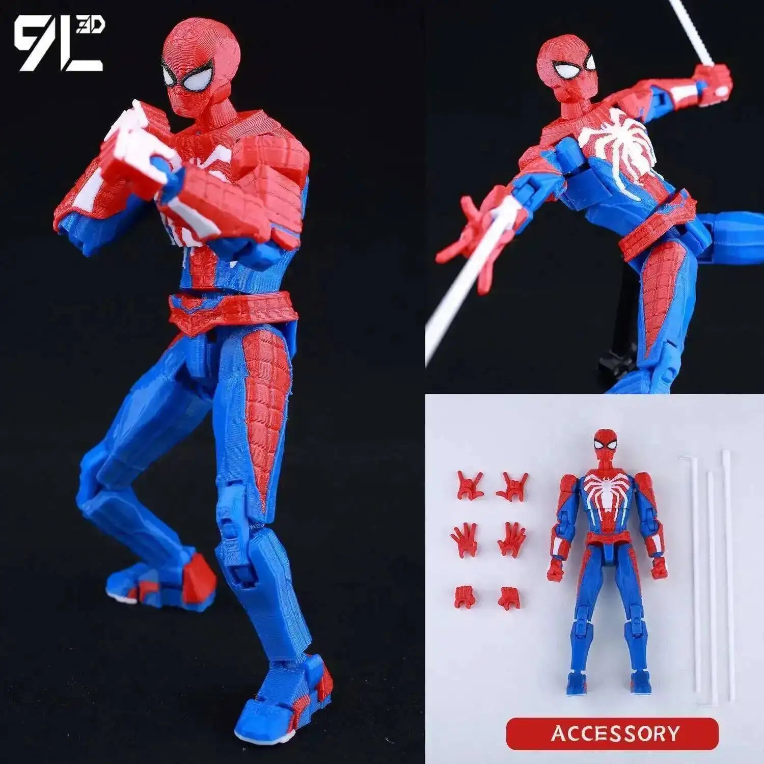Batman Superman Action Figure – Poseable Hero Toy
