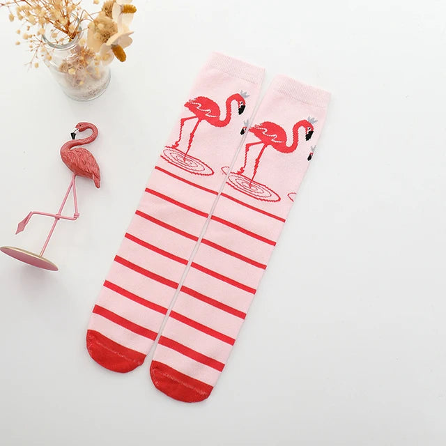 Cute Cartoon Kids Socks Animal Pattern Crew