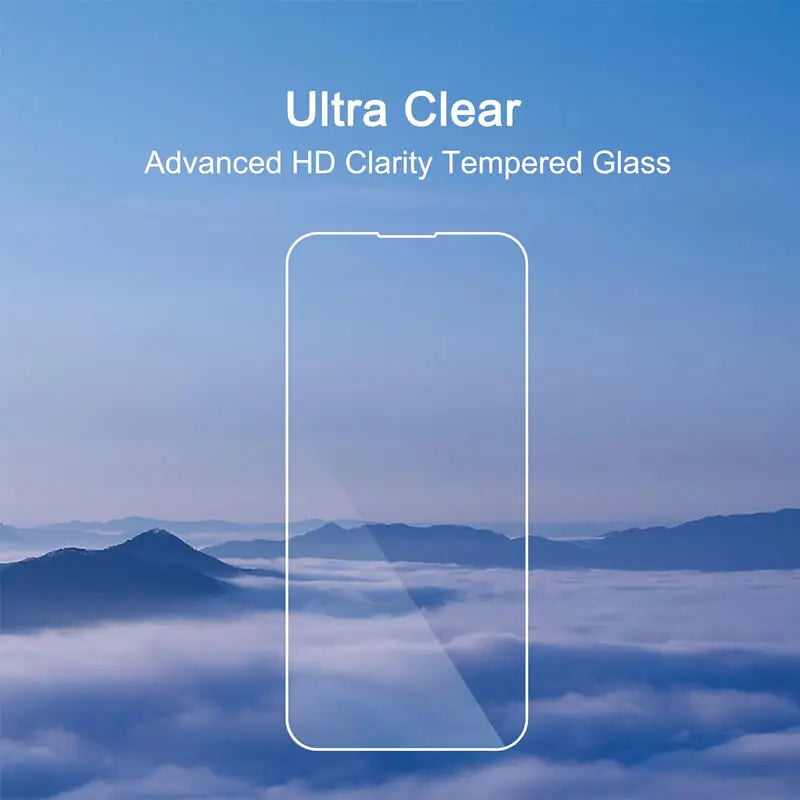 Tempered Glass Screen Protector for iPhone 15 Pro Max, 14, 13, 12, 11 - 3 Pack