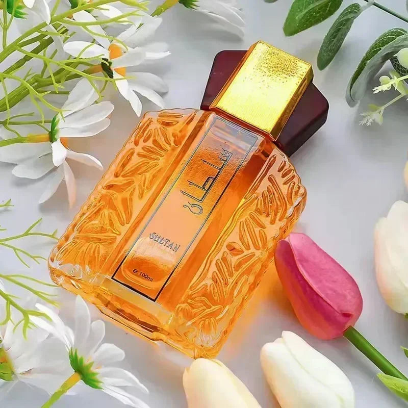 SULTAN Arabic Floral Pheromone Cologne - Long-Lasting Men's Eau de Parfum (100ml)