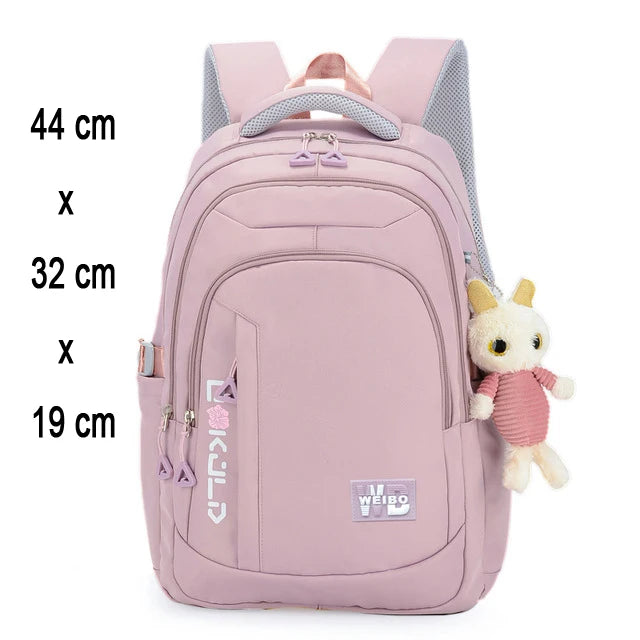 School Backpack for Girls - Kids Teen Women Bookbag for Primary & Secondary Students