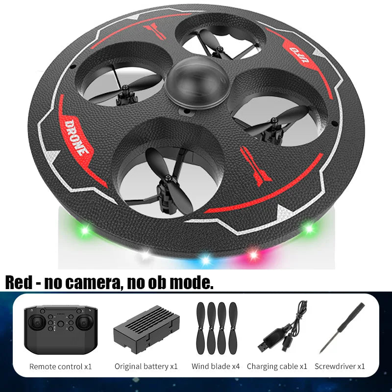 MX85 UFO Mini Drone for Kids - Intelligent Obstacle Avoidance, Safe Foam Design (50g)
