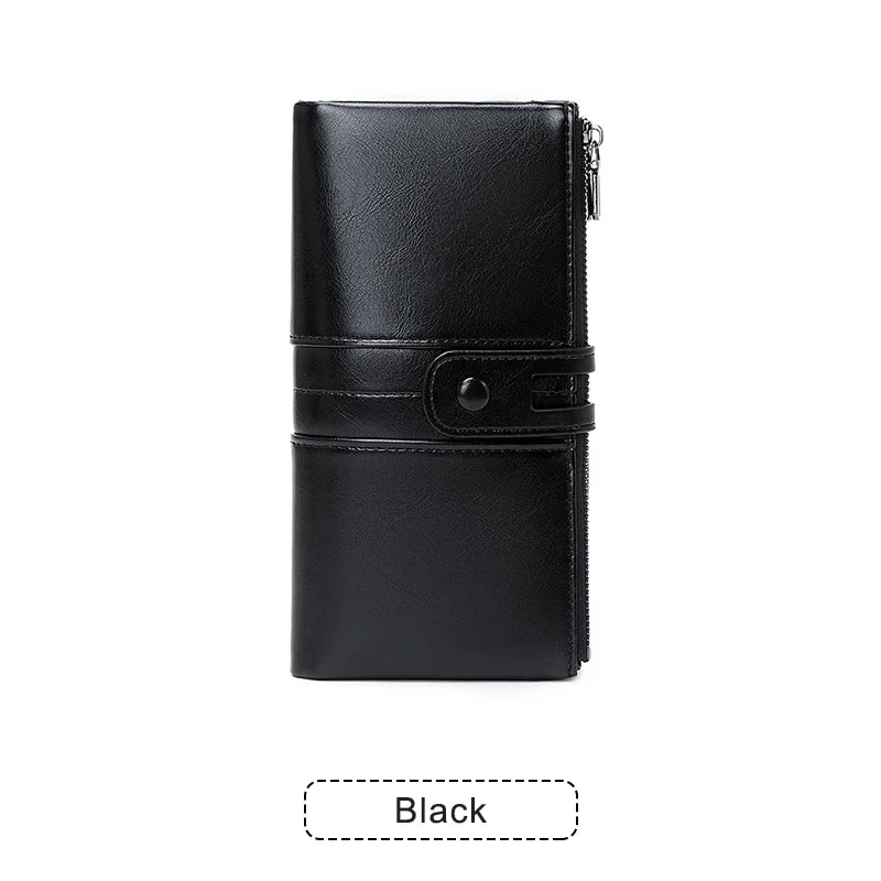 Women’s Long Wallet – PU Leather Handbag