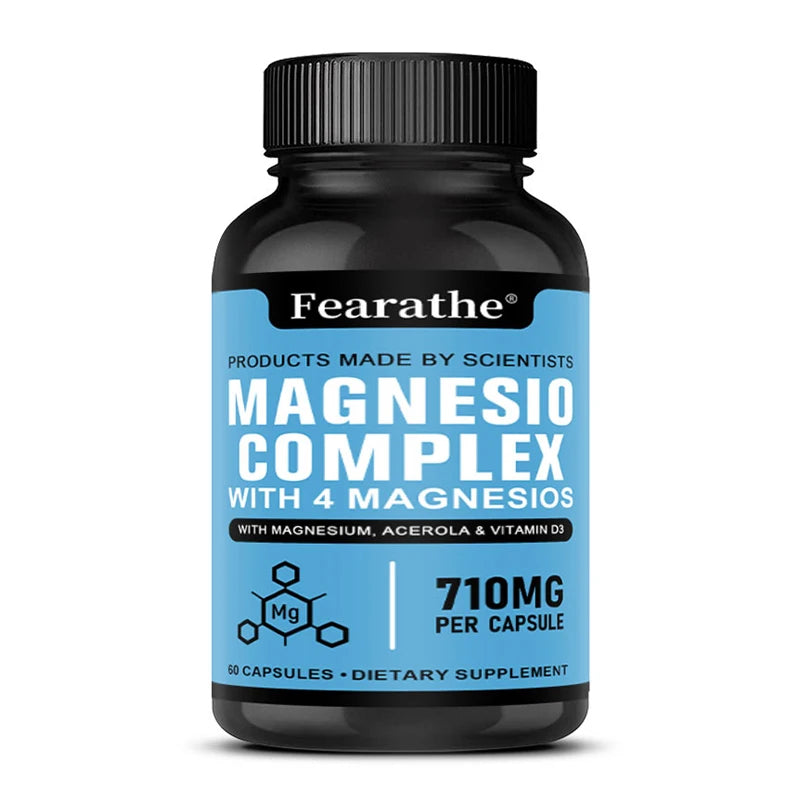 Magnesium 4-in-1 Complex - Sleep, Muscle Recovery & Stress Relief Support