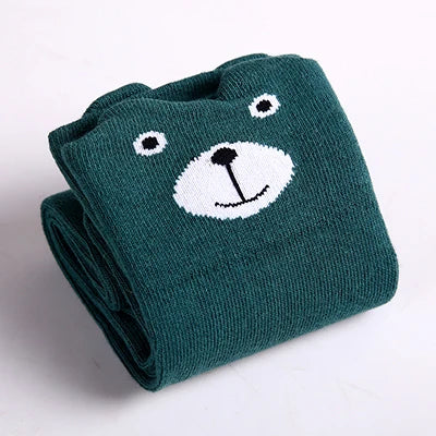 Cute Cartoon Kids Socks Animal Pattern Crew