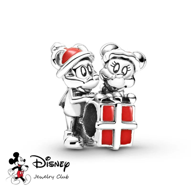 Disney Charm Beads Bracelet – Mickey & Stitch Style