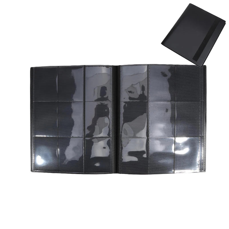 Trading Card Binder – 4/9/12 Pocket Portable Storage for Pokemon, Baseball & Sports Cards