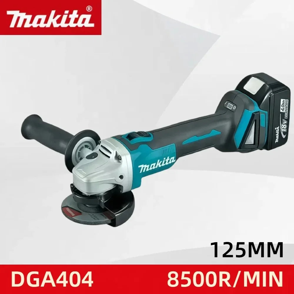 Makita 18V Brushless Angle Grinder 125mm – Cordless Cutting & Polishing