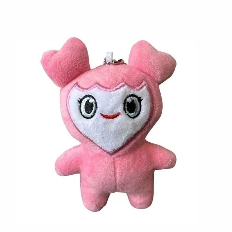 9PCS/lot Lovelys Plush Korean Super Star Plush Toy Cartoon Animal TWICE Momo Doll Keychain Pendant for Fans Girls Birthday Gifts