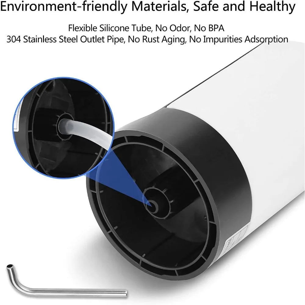 USB Rechargeable Water Bottle Pump - 5 Gallon Automatic Electric Dispenser