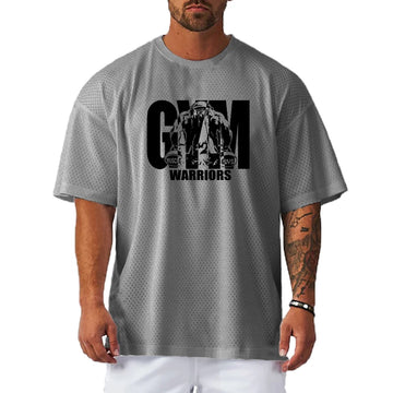 Oversized Men’s Sports T-Shirt Gym Fitness Tee