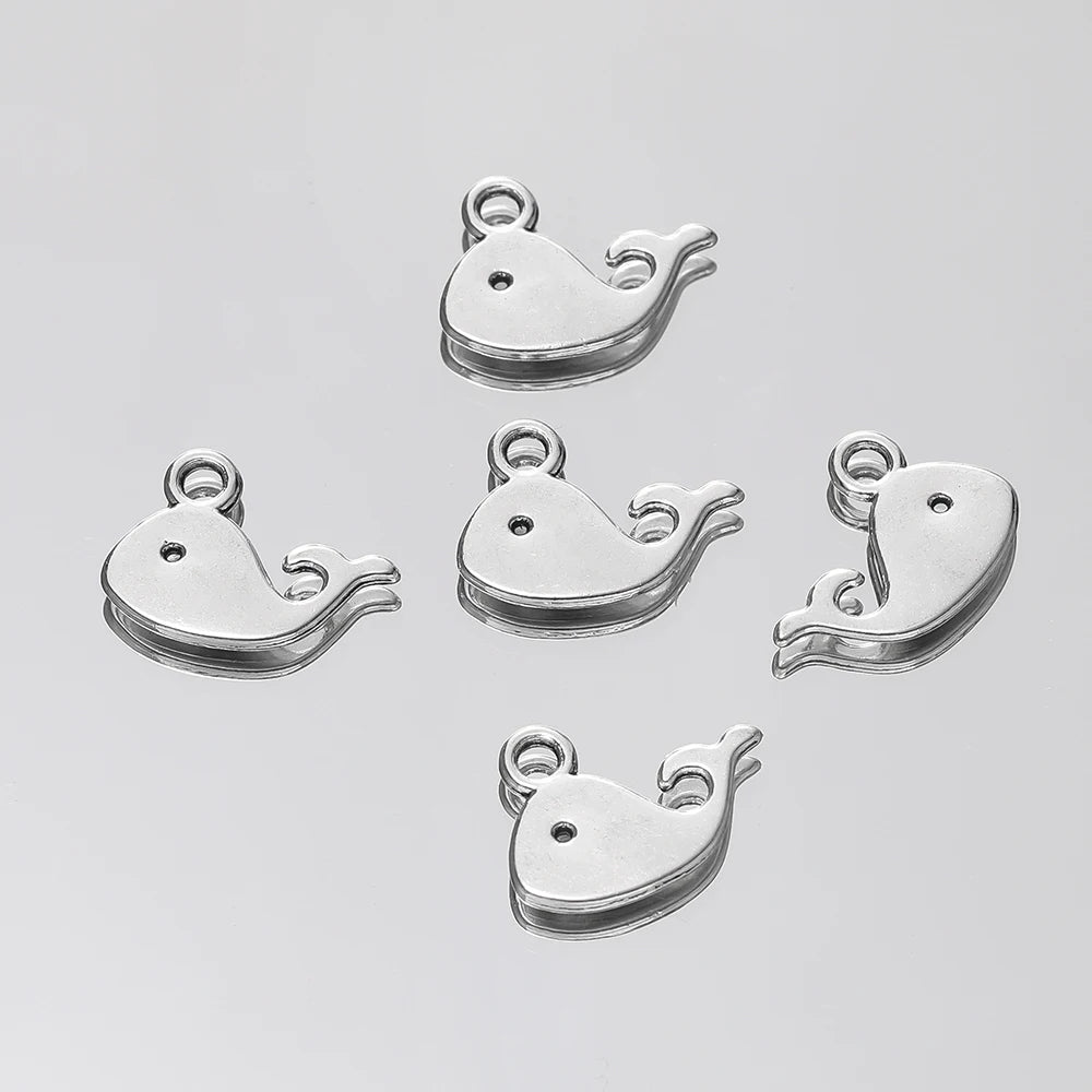 Metal Alloy Bow Charms – DIY Pendant for Jewelry Making