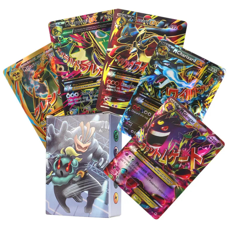 Pokemon Cards 60/100 Pcs – Obsidian Flames Charizard EX Collection