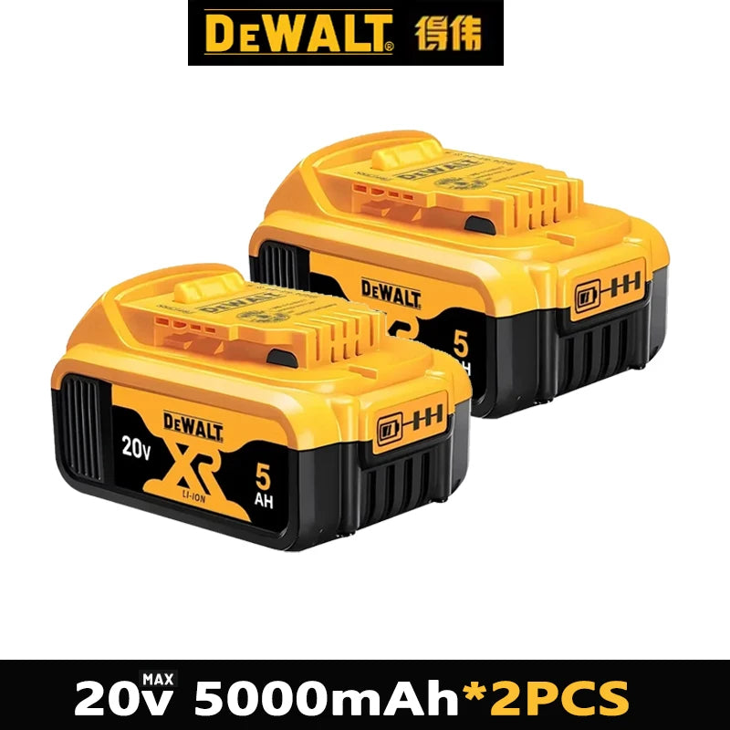 🔋 FLASH SALE! 100% Original DeWalt 20V 6.0Ah Battery 4-Pack - High Performance Lithium-Ion Power