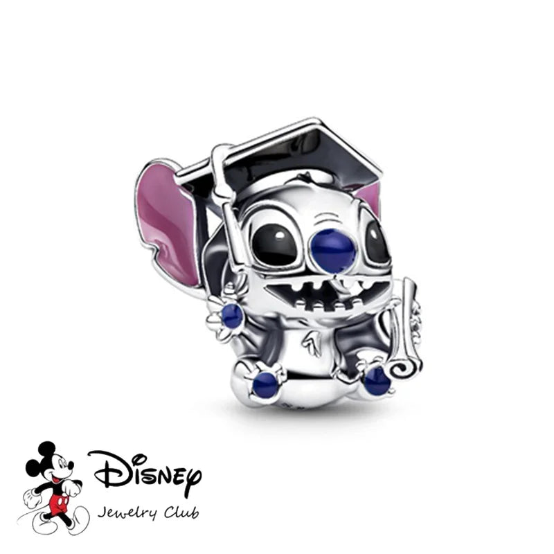 Disney Charm Beads Bracelet – Mickey & Stitch Style