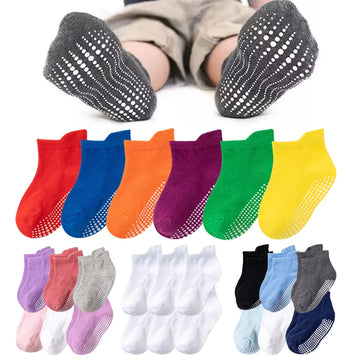 Children Anti-Slip Cotton Socks Floor Grip Socks
