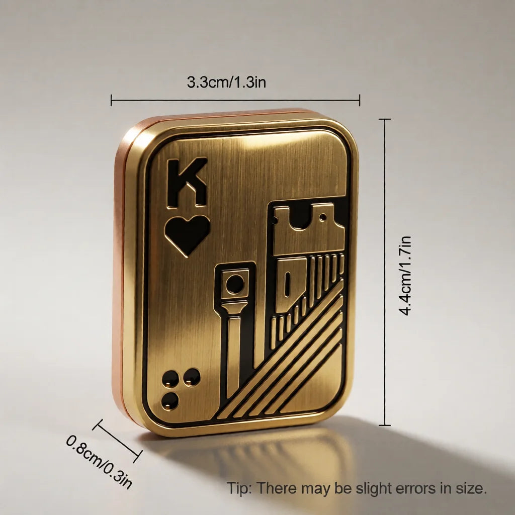 Magnetic EDC Push Slider – Metal Anti-Stress Fidget Toy for Adults