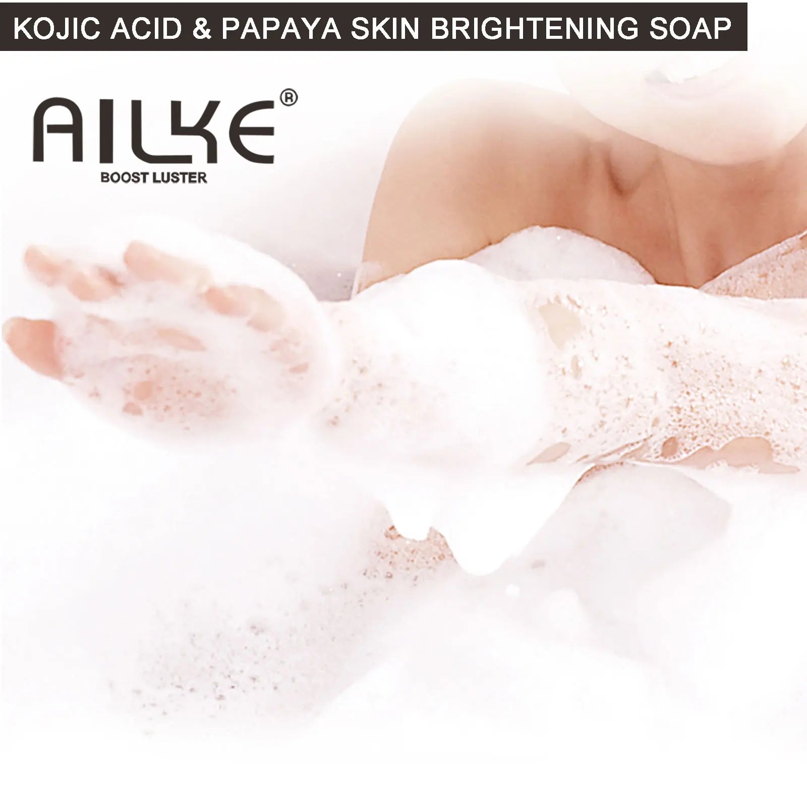 AILKE Papaya Cleansing Soap – Brightening-Look Face & Body Bar