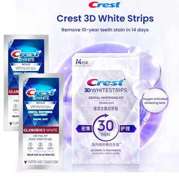 Crest 3D Whitestrips Dental Whitening Kit 3D White Professional Effects Tooth Oral Hygiene Care Teeth whitening products