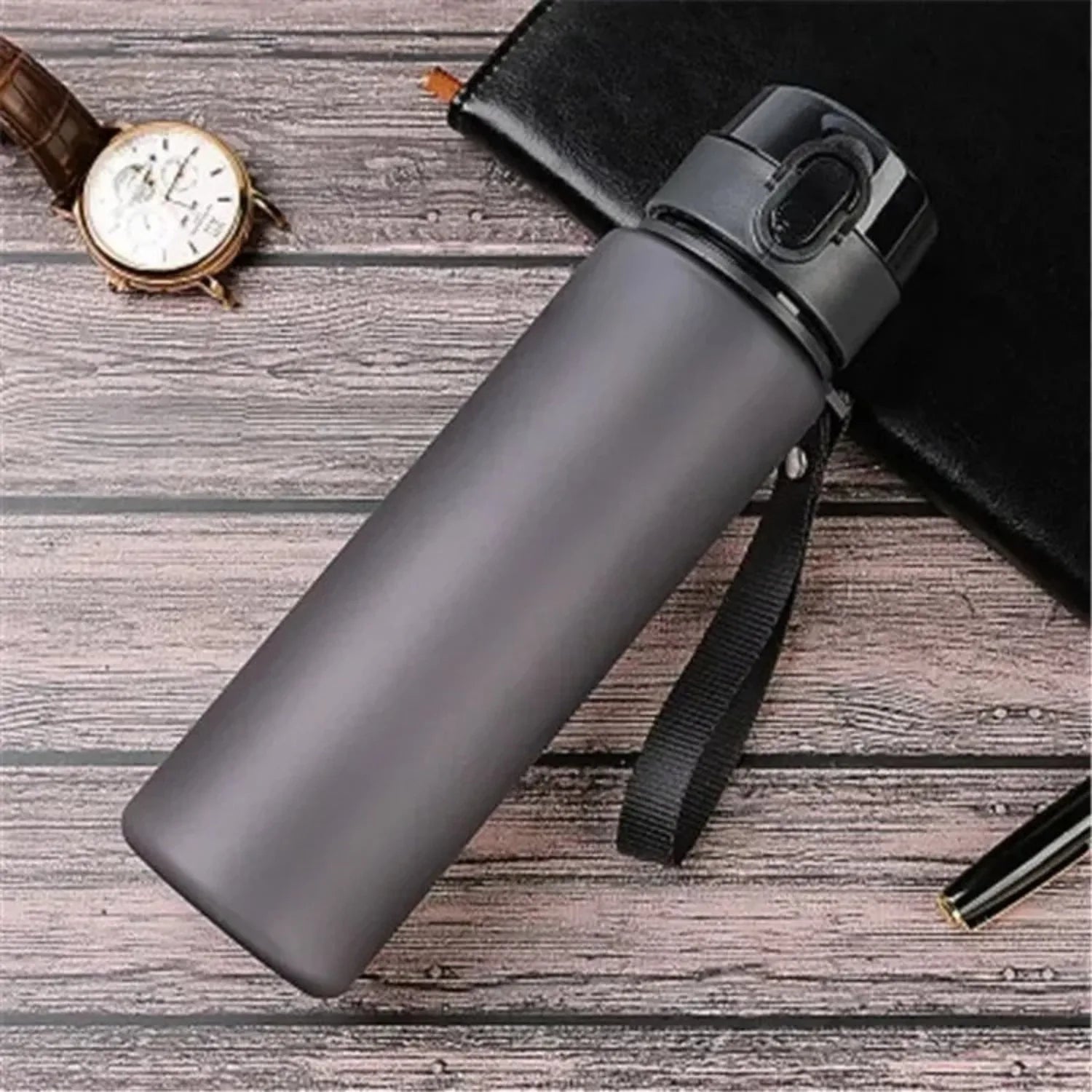 Leak-Free Sports Water Bottle - Portable 400ml/560ml BPA-Free Bottle for Travel & Hiking
