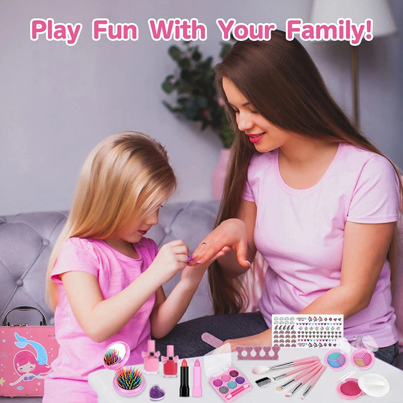 Princess Play Makeup Kit – Washable Non-Toxic Kids Toy