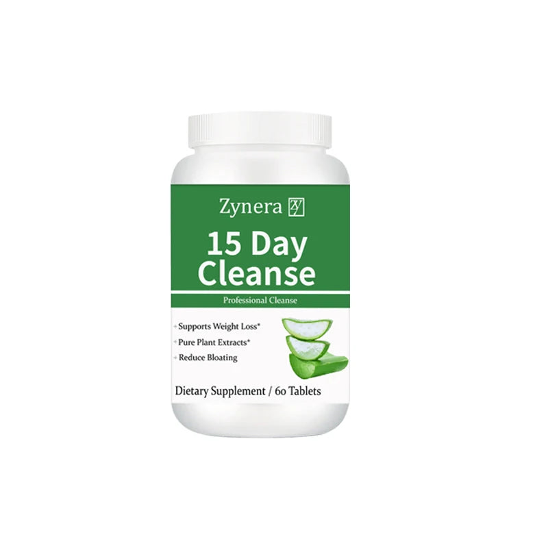 Aloe Vera Detox & Slimming Capsules - Powerful Fat Burner for Men & Women