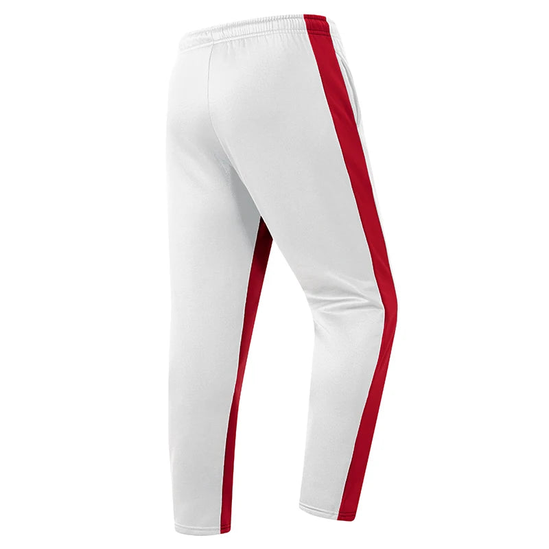 Men's Colorblock Athletic Joggers - Warm Workout Sweatpants