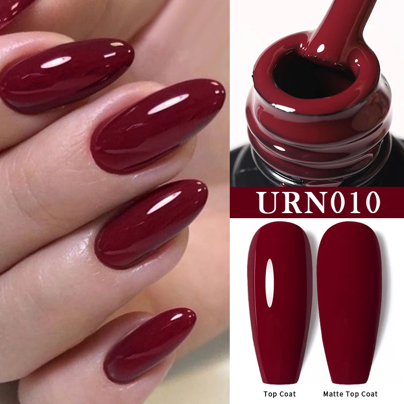 Glitter Gel Nail Polish – Semi-Permanent UV LED Gel with Sparkling Shimmer Finish