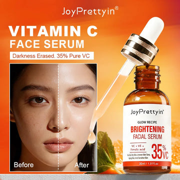 Vitamin C & Hyaluronic Acid Facial Serum – Brightening Hydration