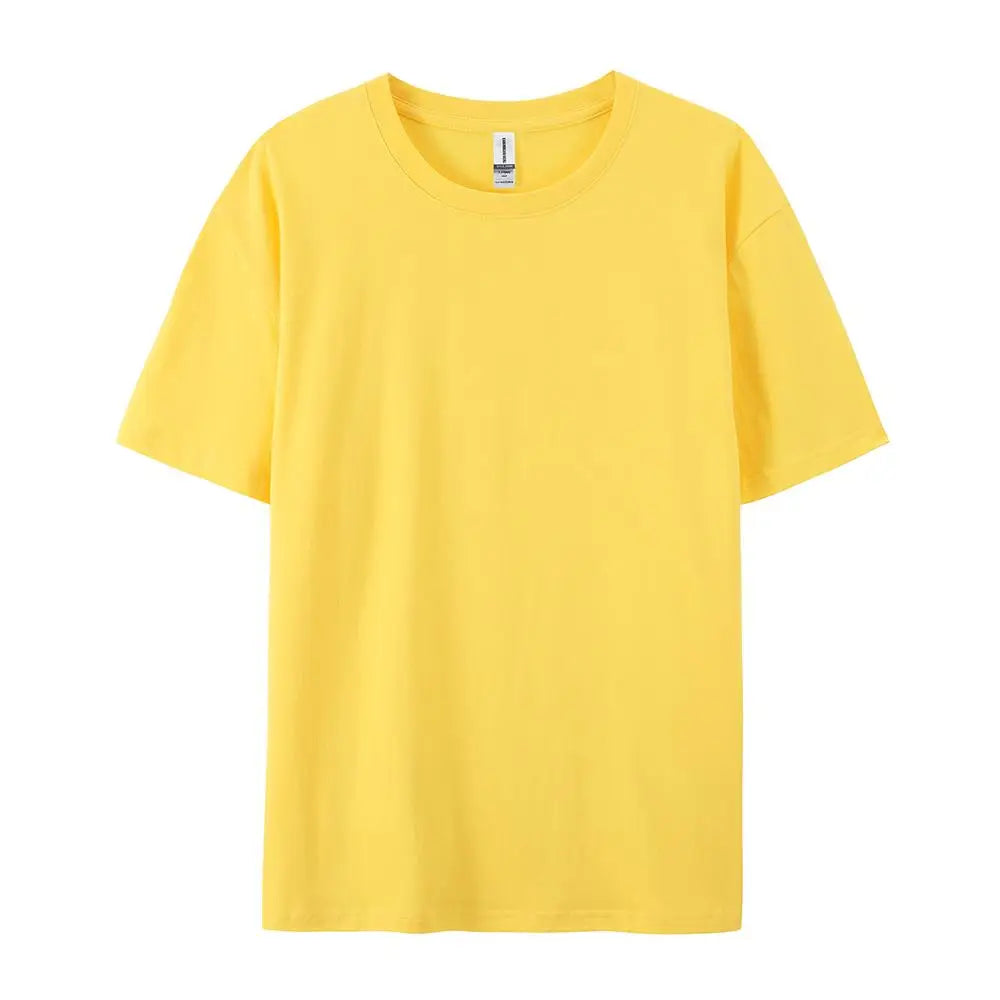 Loose Cotton T-Shirt Couple Fashion Trend Tee