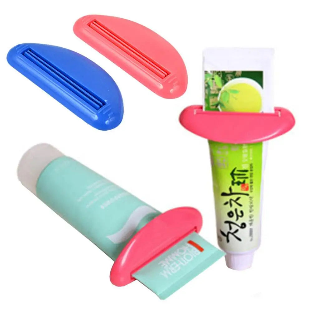 Manual Toothpaste Tube Squeezer - Multi-Purpose Cream & Paste Dispenser Clip