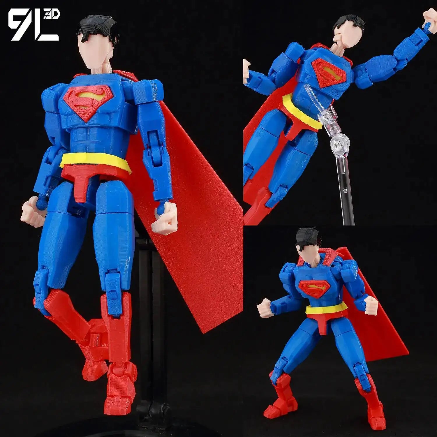 Batman Superman Action Figure – Poseable Hero Toy