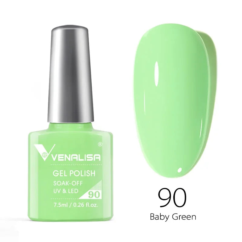 Full Coverage Gel Nail Polish – Semi-Permanent UV LED Gel for Salon & Home Use