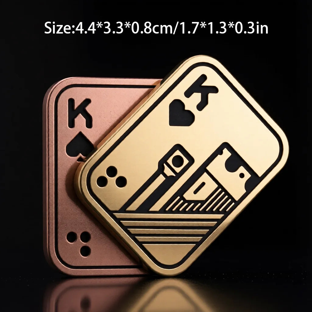 Magnetic EDC Push Slider – Metal Anti-Stress Fidget Toy for Adults