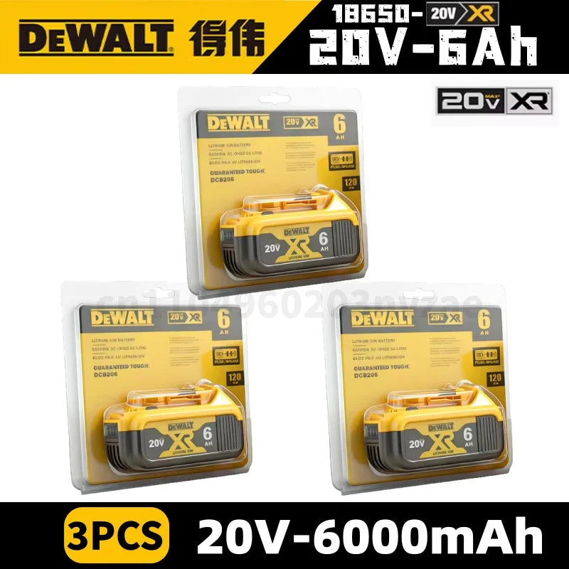 🔋 BATTERY BLOWOUT! 100% Original DeWalt 20V 6.0Ah Battery - High Performance Lithium-Ion Power