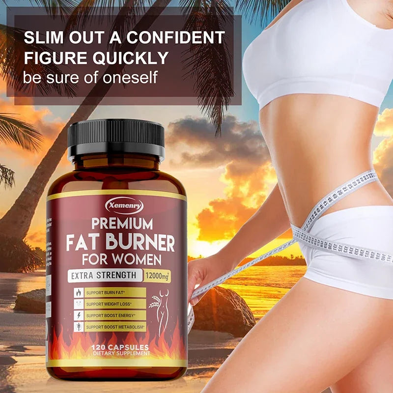 Green Tea Extract Capsules - Natural Fat Burner, Metabolism Booster & Antioxidant