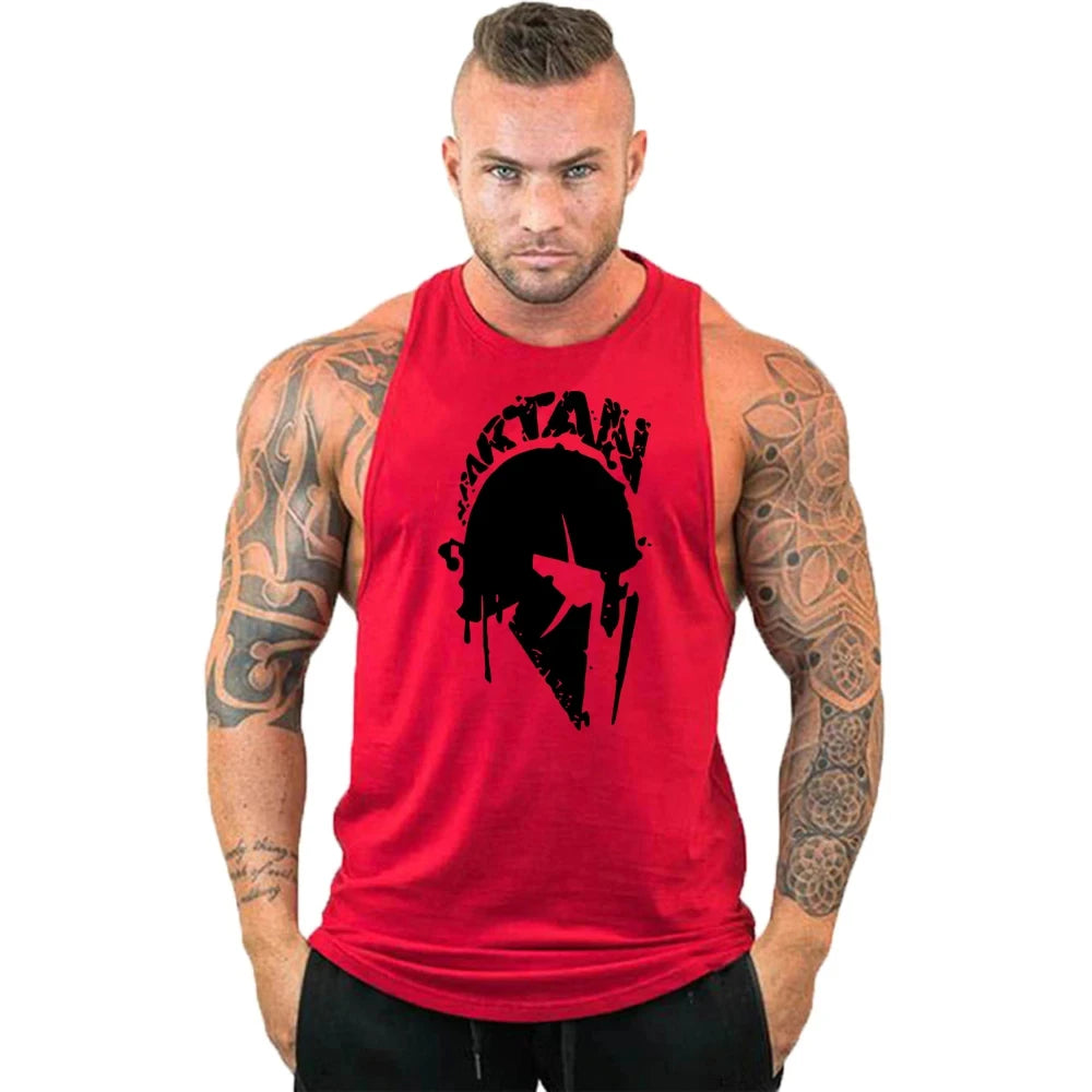 Men's Athletic Tank Top - Sleeveless Gym Workout Vest for Fitness & Training