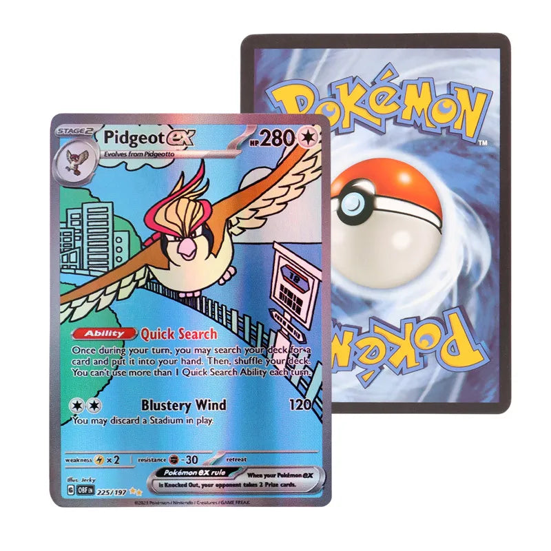 Pokemon Cards 60/100 Pcs – Obsidian Flames Charizard EX Collection