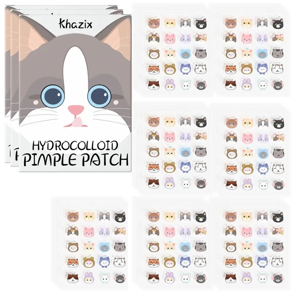 600 Pcs Ance Patches Cute Pimple Patches For Face Salicylic Acid & Tea Tree Cute Cat Pimple Stickers