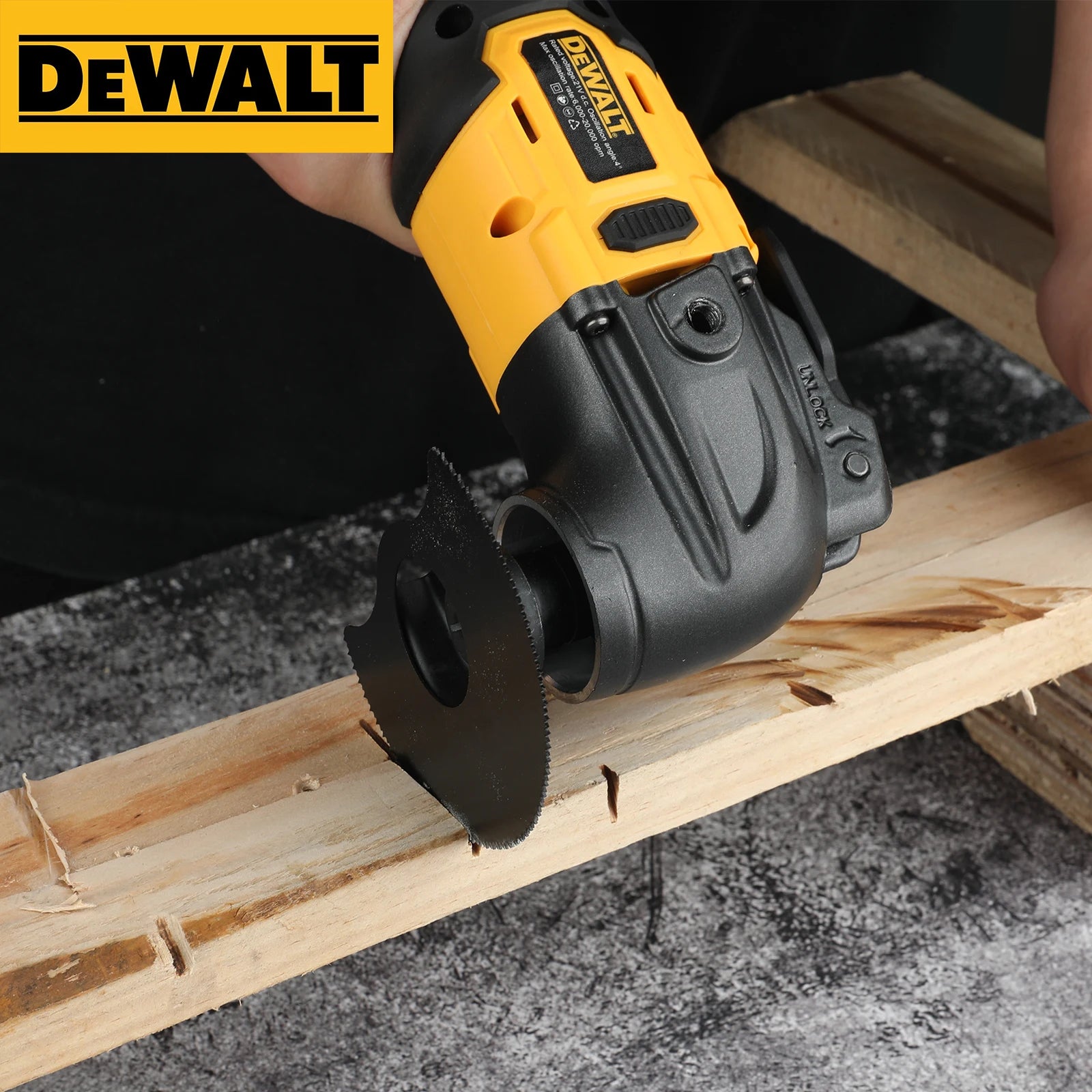 ⚡ MEGA SALE! DeWalt 20V MAX Brushless Oscillating Multi-Tool + 5 Accessories - Professional Cordless Cutting Kit