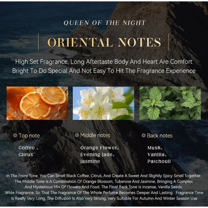 Owl Queen Perfume Spray - Coffee Vanilla Floral Fruity Women's Fragrance Mist (100ml)