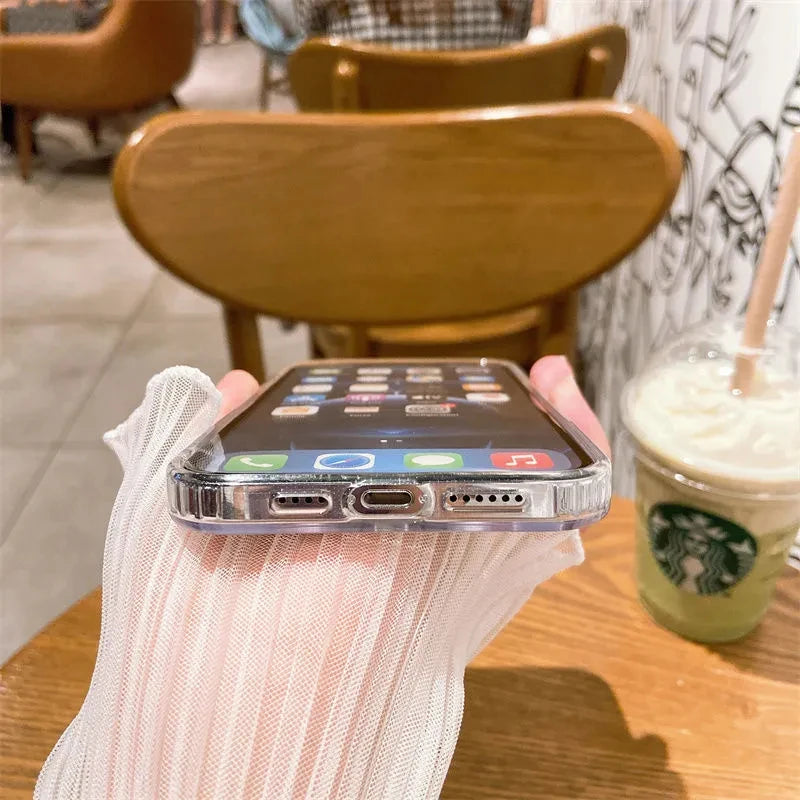 Clear MagSafe Magnetic Wireless Charging Case for iPhone 16, 15, 14, 13, 12, 11 Pro Max