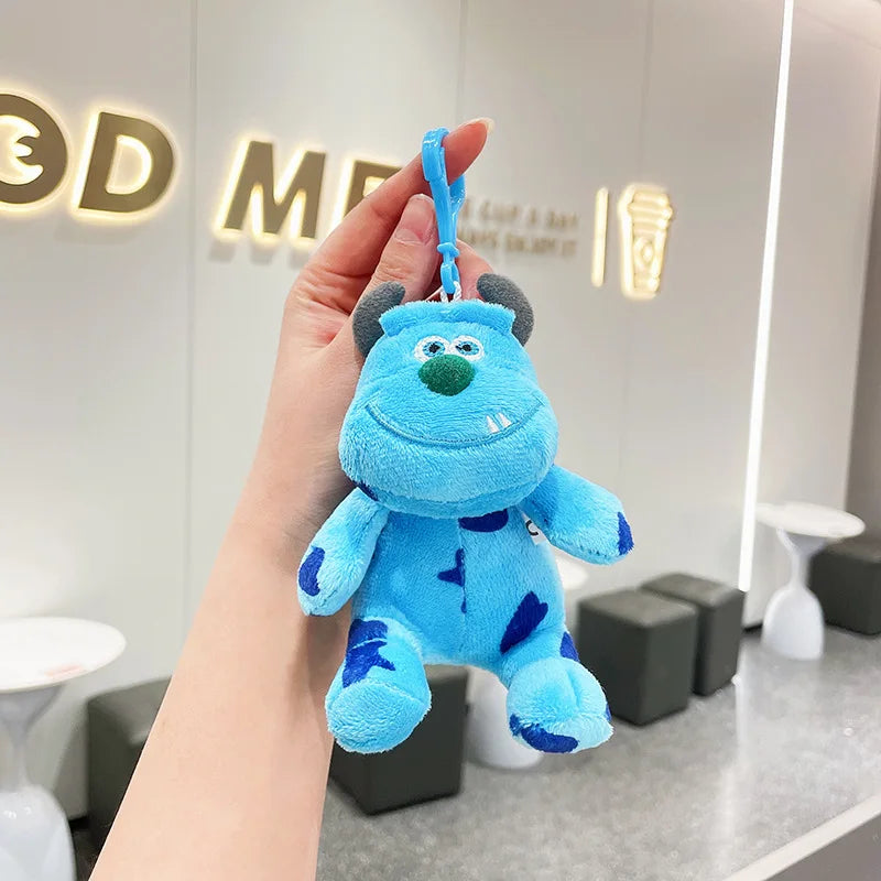 Kawaii Plush Keyring Car Keychain Automobile Keychain,Lovely Cartoon Keychain 3D Doll Plush Keychain,Stuffed Animals Bag Pendant