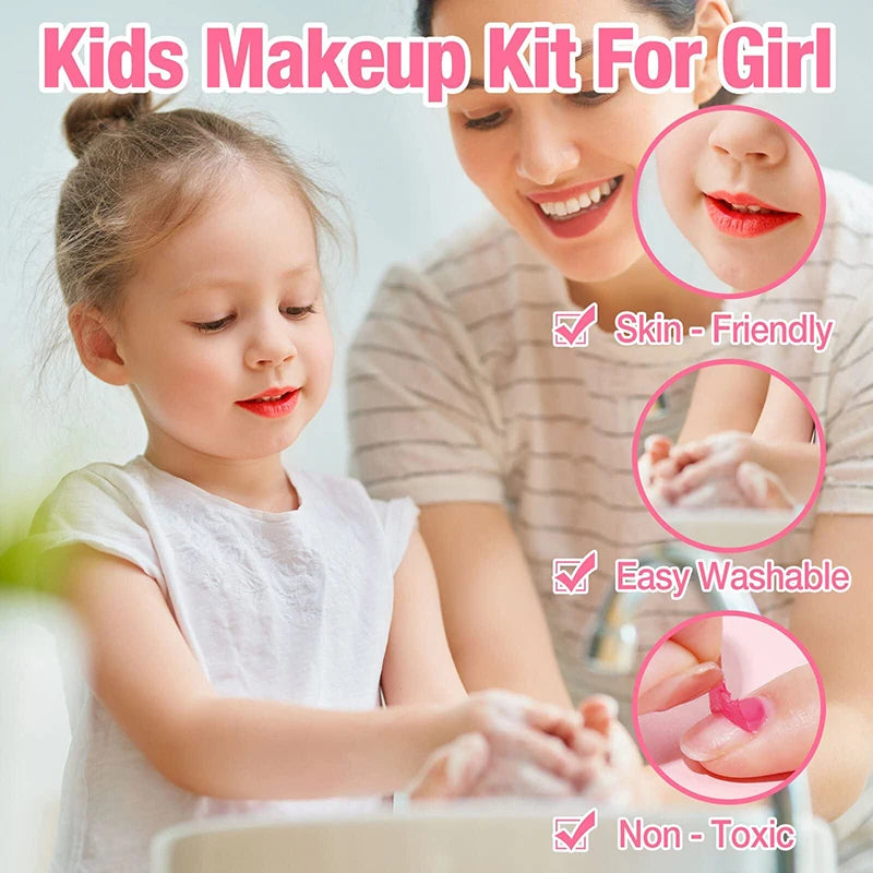 Princess Play Makeup Kit – Washable Non-Toxic Kids Toy