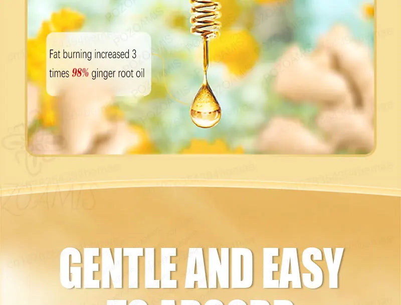 Slimming Essential Oil - Natural Fat Burning Body Massage Oil for Weight Loss